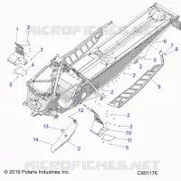 CHASSIS, PROTECCIÃ³N DEL EMBRAGUE, FOOTRESTS, AND RUNNINGBOARDS