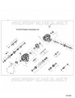 TREN, PRINCIPAL GEARCASE INTERNALS
