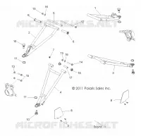 SUSPENSIÓN DELANTERA CONTROL ARMS