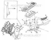 Portaequipajes delantero y Montaje TOPE (300) XPRESS 300 W97CA28C (4939603960A009)