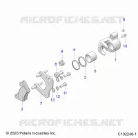 FRENO FRONTAL CALIPER