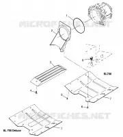 ENTRADA DE AGUA SL 700 B974071, Intl. SL 700 I974071, SL 700 Deluxe B974072 and (4940874087B012)