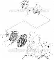 ARRANQUE DE RETROCESO 440 XCR SP 0961760 (4931583158D001)