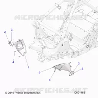 CHASIS, TIE ROD BOOT ASM.