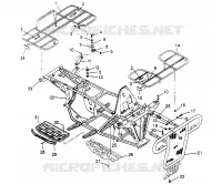 PARACHOQUES / TRANSPORTIN MOUNTING  2X4 400L W957540 (4930093009A007)