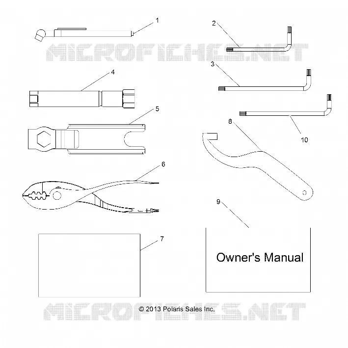 EL MANUAL DEL PROPIETARIO AND KIT DE HERRAMIENTA