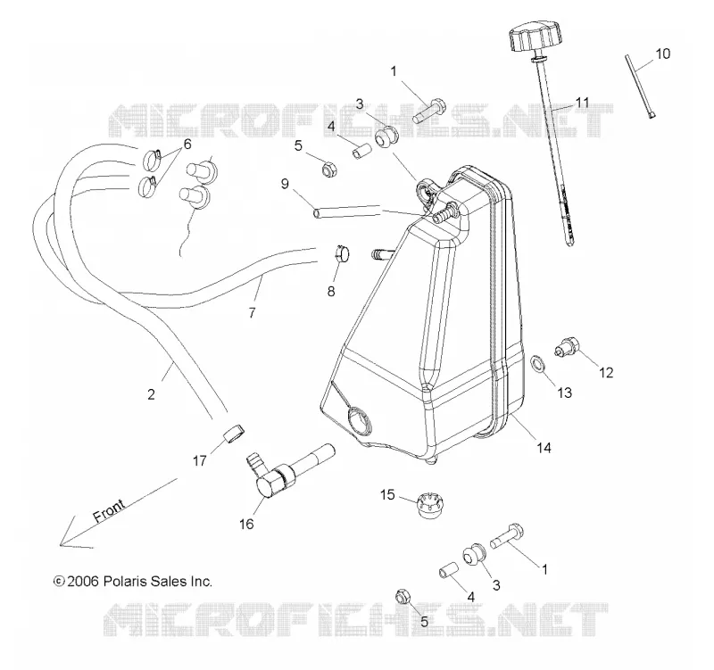 MOTOR, TANQUE DE ACEITE