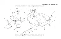 SISTEMA DE COMBUSTIBLE, GASOLINA TANK and GASOLINA LINES