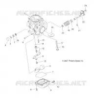 MOTOR, CARBURADOR, LOWER