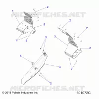 CHASSIS, PROTECCIÃ³N DEL EMBRAGUE AND FOOTRESTS