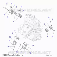 MOTOR, MOUNTING &amp; LONG BLOCK