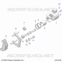 BRAKES, PINZA TRASERA
