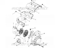 VENTILADOR CAJA   MONTAJE DE RETROCESO LITE 0953433, STARLITE 0953427  and LITE D (4928902890D009)