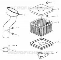SALIDA DE AIRE SLX 780 B964287 and Intl. SLX 780 I964287 (4937443744B007)