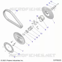 TREN, SECONDARY CLUTCH