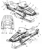 ETIQUETAS 600 XC 0971776 and EUROPEAN 600 XC E971776 (4937933793A011)
