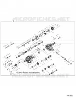 DRIVE TRAIN, PRINCIPAL GEARCASE INTERNALS