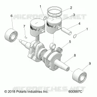 ENGINE, PISTON AND CIGUEÑAL