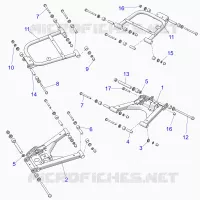 SUSPENSION TRASERA CONTROL ARMS