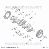 ENGINE, CIGUEÑAL AND BEARINGS