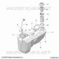 SISTEMA DE COMBUSTIBLE, FUEL TANK