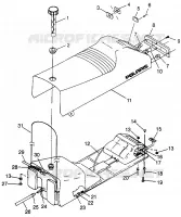 ASIENTO Y TANQUE DE GAS XLT LTD SP 0973776 (4940074007A006)