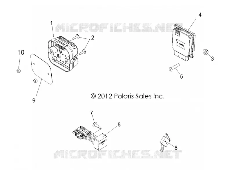 REGULADOR, RELAYS and ECU