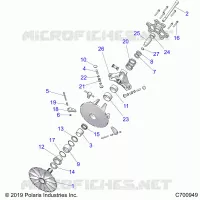 TREN, PRIMARY CLUTCH