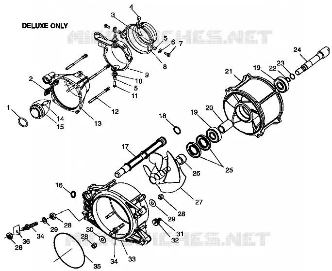 PROPULSIÓN SL 700 B974071, INTL. SL 700 I974071, SL 700 DELUXE B974072 AND (4940874087B005)