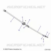 TREN, REAR PROP SHAFT