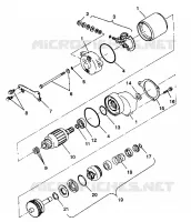 MOTOR DE ARRANQUE 6X6 350L W938739 (4924062406049A)