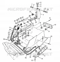 SISTEMA DE REFRIGERACIÓN 500 INDY 0982764(A)(B) and EUROPEAN 500 INDY E982764A (4942104210B011)