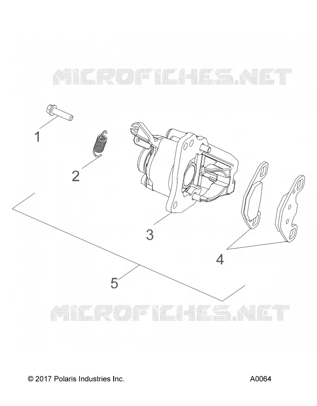 BRAKES, PINZA FRENO TRASEIRA