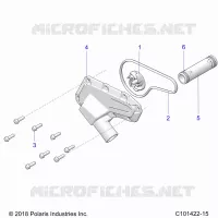 MOTOR, WATERPUMP IMPELLER AND COVER