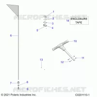 BODY, FLAG, BEACON and PASS HANDLE