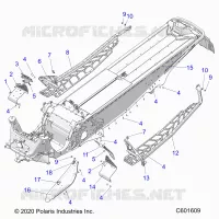 CHASSIS, PROTECCIÃ³N DEL EMBRAGUE, FOOTRESTS, AND RUNNINGBOARDS