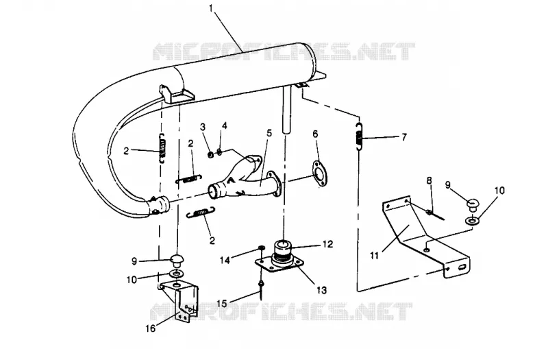 SISTEMA DE ESCAPE WIDETRAK LX 0962064 and EUROPEAN WIDETRAK LX E962064 (4931643164C004)