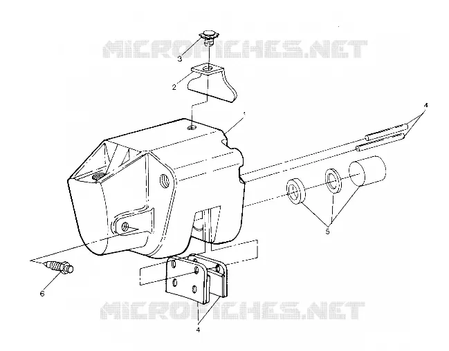 FRENO TRASERO ASSEMBLY 1988 TRAIL BOSS UPDATE-4/14/88 (4914891489030A)
