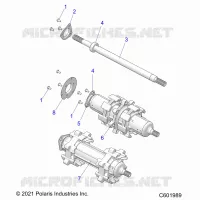 DRIVE TRAIN, JACKSHAFT AND EJE DE TRANSMISIÃ“N