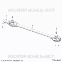 TREN, FRONT PROP SHAFT