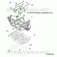 CHASSIS, MAIN FRAME AND ESQUÃD PLATES
