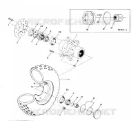 Tren delantero 250 4x4 / W928127 (4922872287B010)
