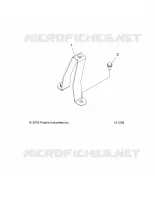 CHASSIS, GASOLINA TANK SUPPORT BRACKET