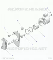 BRAKES, PINZA TRASERA