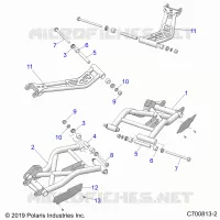 SUSPENSION TRASERA CONTROL ARMS