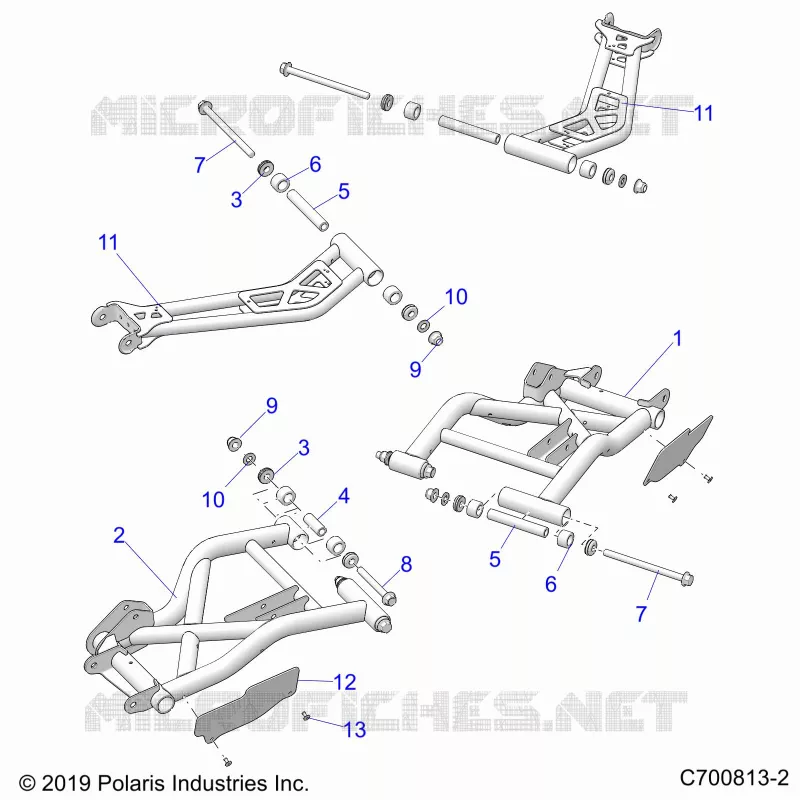 SUSPENSION TRASERA CONTROL ARMS