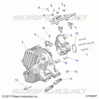 ENGINE, TOMA DE AIRE MANIFOLD
