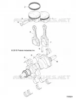ENGINE, CIGUEÑAL AND PISTON