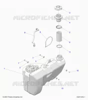 SISTEMA DE COMBUSTIBLE, FUEL TANK