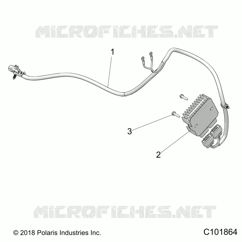 ELECTRICAL, REGULADOR DE VOLTAJE AND MOUNTING (FROM 11/30/2018)